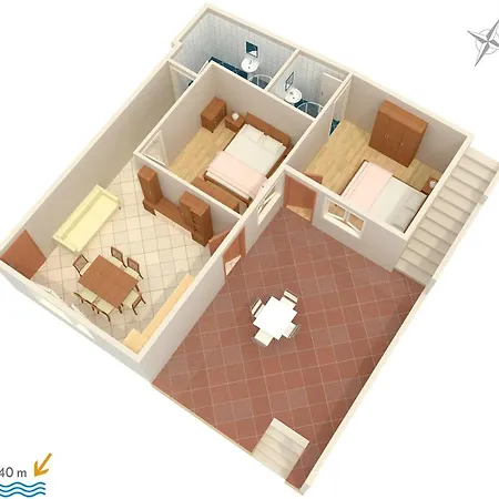 Apartment Apartments With A Parking Space Sveta Nedilja, Hvar - 4049
